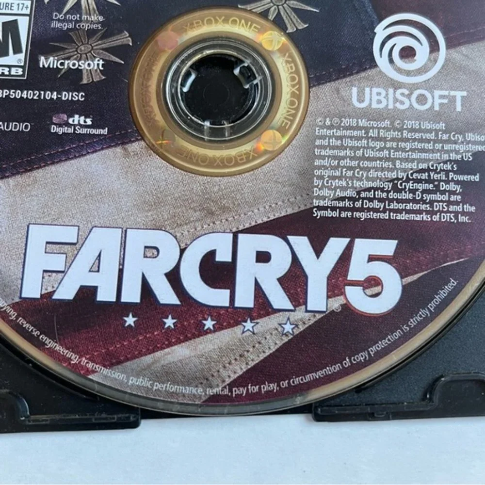 Far Cry 5 XBox One Microsoft UbiSoft M Mature ESRB Video Game